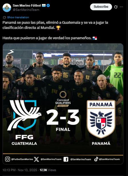 Revuelo en Panamá y Chepe Bomba deja mensaje a Guatemala tras eliminación