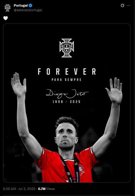 Cristiano Ronaldo deja desgarrador mensaje: Conmoción mundial tras muerte de Diogo Jota