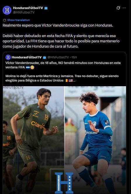 Revuelo tras renuncia de Vandenbroucke a la Selección y exfutbolista deja duro dardo