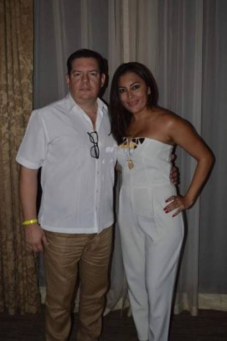 Walter Rivera y Erika Sabillón.