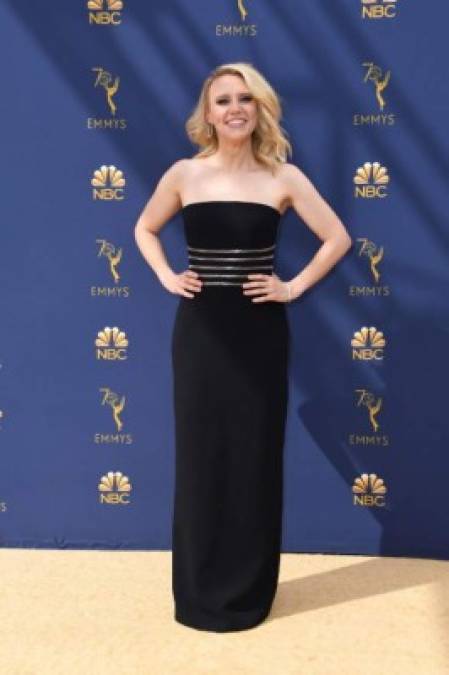 La actriz y comediante de Saturday Night Live Kate McKinnon es una de las nominadas de la noche.