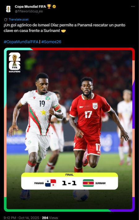 Chepe Bomba, resignado y sorprende tras el Panamá vs Surinam: Es una pesadilla