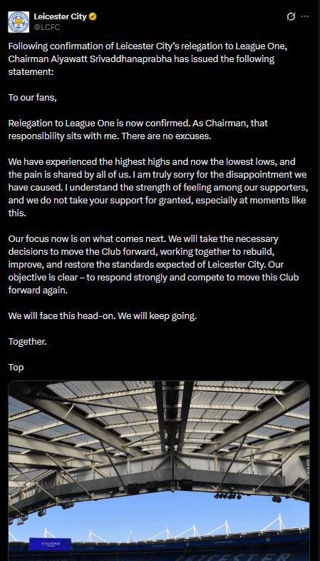 Fueron históricos campeones de Premier y vuelven a descender; ¡A tercera división!