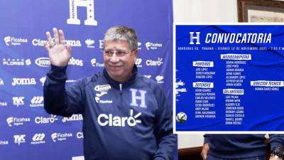 Hernán ‘Bolillo’ Gómez brindó la convocatoria de Honduras los partidos contra Panamá y Costa Rica.