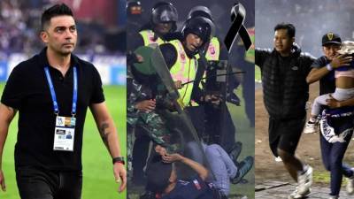 Javier Roca, entrenador del Arema FC, fue testigo de la tragedia en Indonesia en el que fallecieron decenas de aficionados.