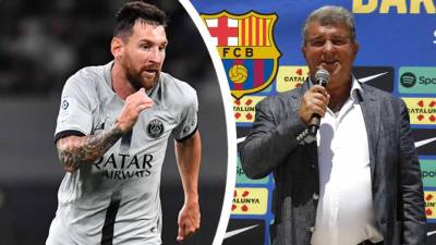 Joan Laporta le abrió las puertas del Barcelona a Lionel Messi.