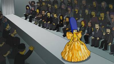 Balenciaga presenta su nueva colección en un capítulo de Los Simpsons