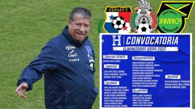Hernán ‘Bolillo‘ Gómez ofreció la convocatoria de Honduras para los partidos contra Panamá, México y Jamaica en el cierre de la eliminatoria de la Concacaf.