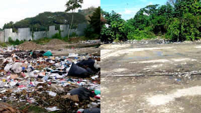 Equipos de esa entidad, encargada de la recolección de residuos en la ciudad, limpiaron predios en tres sectores.
