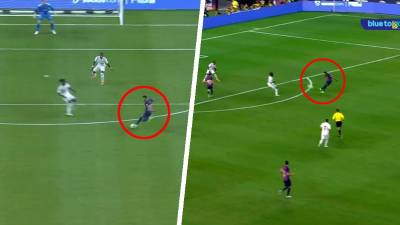 Así fue el tremendo zurdazo de Raphinha para poner a ganar al Barcelona ante el Real Madrid.