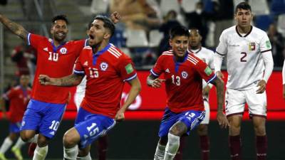 La selección chilena se impuso por goleada a la de Venezuela.