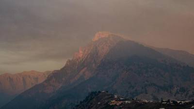 El nuevo punto eruptivo surgido la víspera en el volcán de Cumbre Vieja, en La Palma.