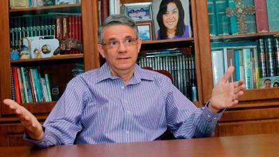 El titular de la Secretaría de Salud, José Manuel Matheu.