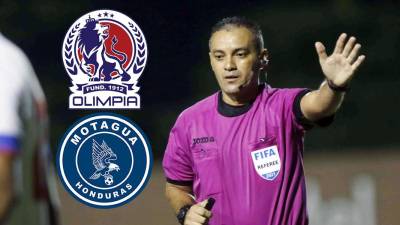 Melvin Matamoros ha dirigido 13 clásicos Olimpia-Motagua.