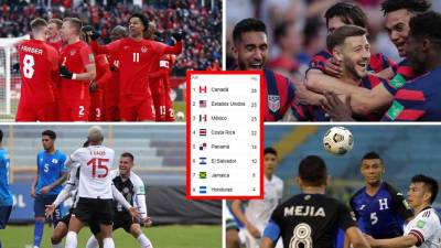 Así quedó la tabla de posiciones de la eliminatoria de la Concacaf rumbo al Mundial de Qatar 2022.