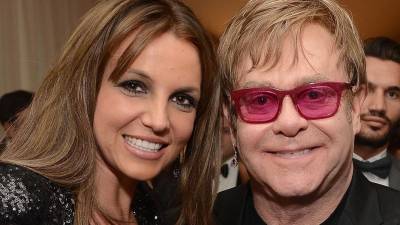 Britney Spears y Elton John.