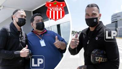 Carlos ‘Gullit’ Peña llegó feliz a Honduras para jugar con el Vida de La Ceiba.