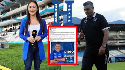 Isabel Zambrano dedicó unas palabras sobre la llegada de su novio Diego Vázquez a la dirección técnica de la Selección de Honduras.