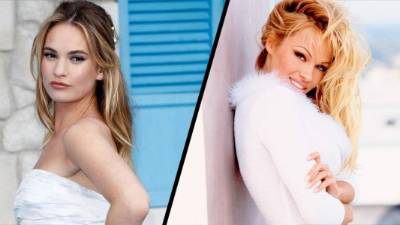 La actriz británica Lily James encarnará a la modelo y artista canadiense Pamela Anderson.