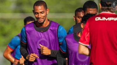 Jerry Bengtson se siente contento en el Olimpia y espera hacer un mejor campeonato.
