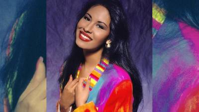 La recordada cantante Selena Quintanilla.