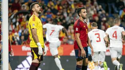 La Selección de España perdió en su propia casa 1-2 contra Suiza, que logró su primer triunfo sobre los españoles como visitante, en la UEFA Nations League.