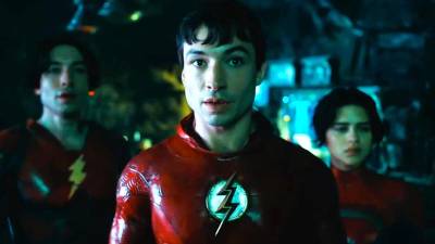 Ezra Miller interpreta a “Flash”.