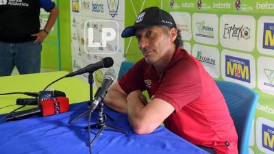Pedro Troglio habló en conferencia de prensa tras el triunfo de Olimpia ante Olancho FC.