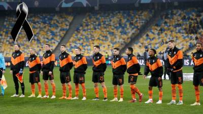 La guerra en Ucrania que enluta al equipo de fútbol Shakhtar Donetsk.