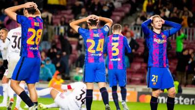 El Barcelona no pudo ganar al Benfica y en la última jornada se jugará el pase a octavos de la Champions League ante el Bayern Múnich.