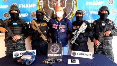 El detenido fue presentado por autoridades en la ciudad ceibeña.