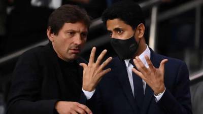 Nasser Al-Khelaïfi y Leonardo intentaron entrar al vestuario de los árbitros tras el partido Real Madrid-PSG.