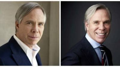 El diseñador Tommy Hilfiger.