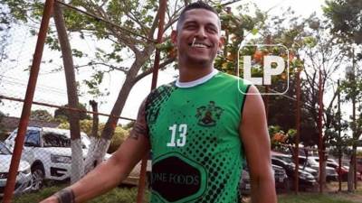 Carlo Costly se mostró feliz de llegar al Lone FC de la Liga de Ascenso de Honduras.