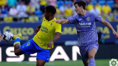 El hondureño Antony ‘Choco‘ Lozano volvió a jugar con el Cádiz tras su lesión y enfrentó al Villarreal por la Liga Española.