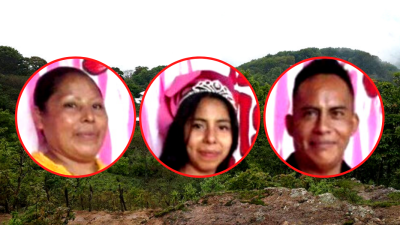 Madre, hija y padre, hallados muertos en la comunidad de San Isidro.