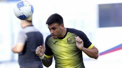 Ramiro Rocca fue baja para el Real España en la final ante el Olimpia.