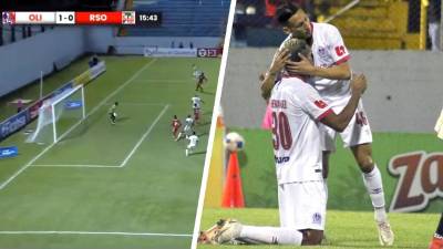 Eddie Hernández ha anotado el primer gol del Olimpia en el Torneo Clausura 2022.