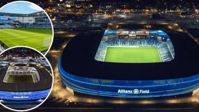 El estadio de Minnesota cuenta con un sistema de calefacción debajo del césped natural para palear las condiciones climáticas.