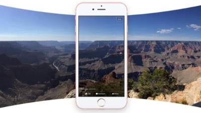 No hace falta un procedimiento especial para publicar y compartir las fotos en formato de 360 grados.