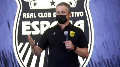 Elías Burbara, presidente del Real España, espera que su equipo remonte.