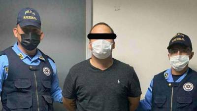 El detenido fue presentado por la entidad policial.