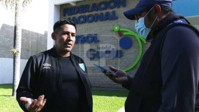 El hondureño nacionalizado guatemalteco fue entrevistado previo al cotejo internacional.