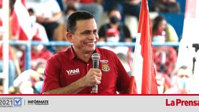 Los liberales viviendo con euforia el cierre de campaña.