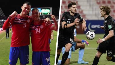 Costa Rica y Nueva Zelanda lucharán por el boleto al Mundial de Qatar 2022 en el repechaje intercontinental.