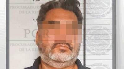 Las autoridades hicieron circular una imagen del detenido.