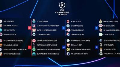 La UEFA sorteó la fase de grupos de la Champions League.