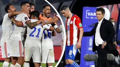 Chile venció de visita a Paraguay en el debut de Guillermo Barros Schelotto con los guaranís.