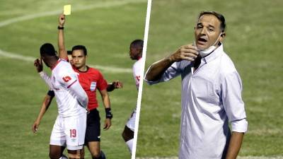 Hernán ‘La Tota‘ Medina lanzó un fuerte dardo contra el Olimpia cuando le preguntaron por el arbitraje del partido.