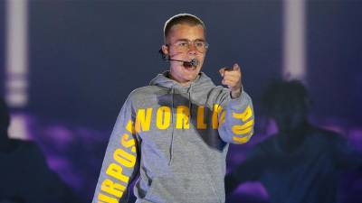 El cantante Justin Bieber.